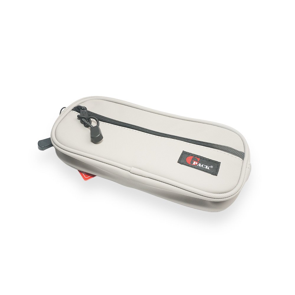 "Oval Pencil Case, Black"