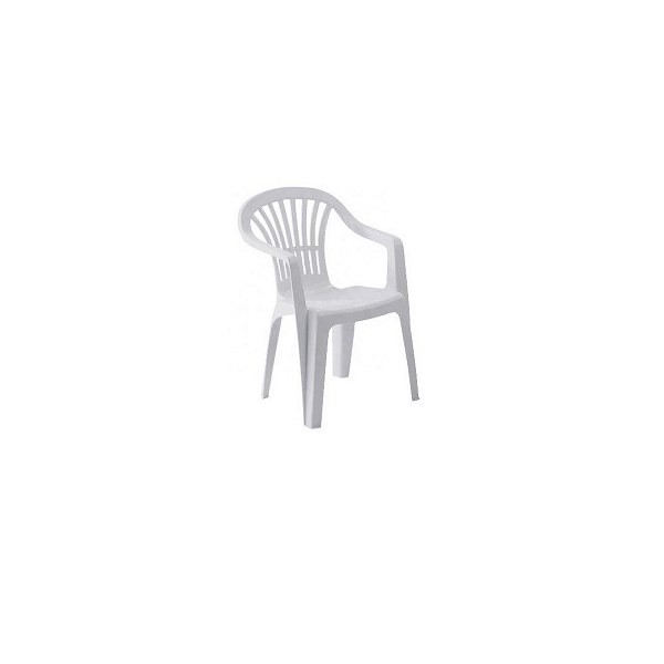 Plastic chairs Altea white col