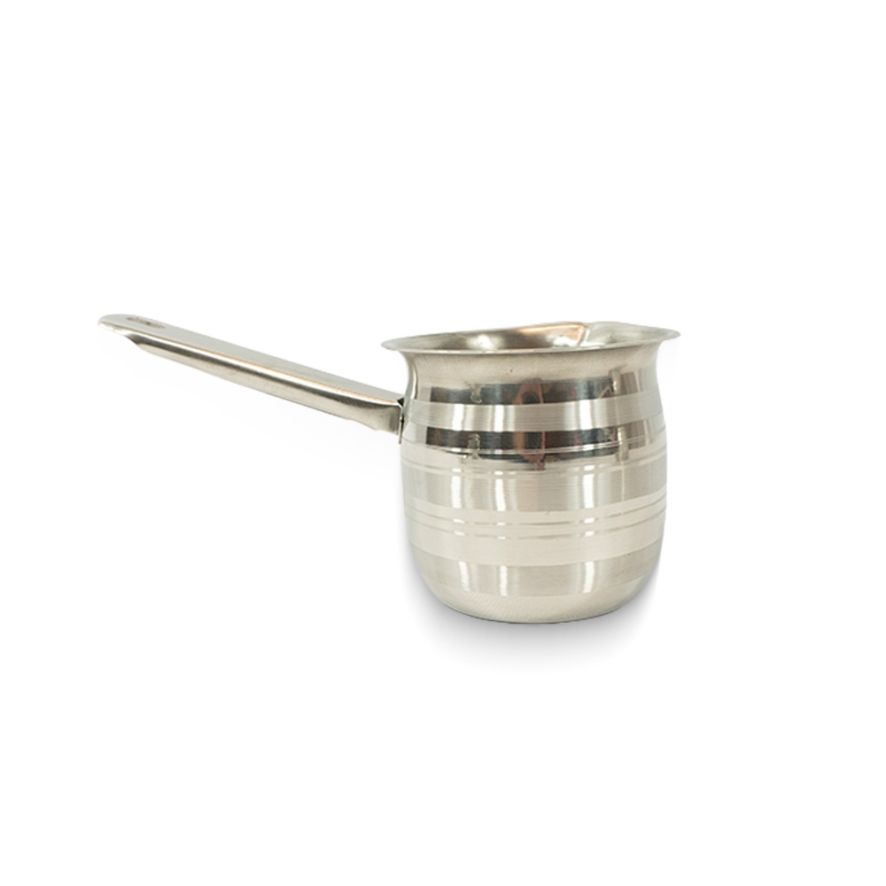 "Stainless Steel Turkish Coffee Pot Set- Medium, 3 Pieces"