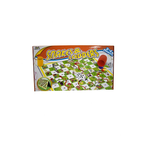 2 IN 1 SNAKES & LADDERS CHESS