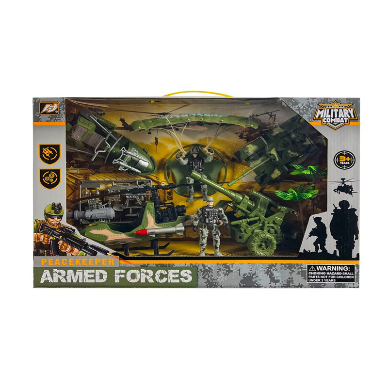 Peacekeeper Armed Forces Military Combat Set- 9 Pieces