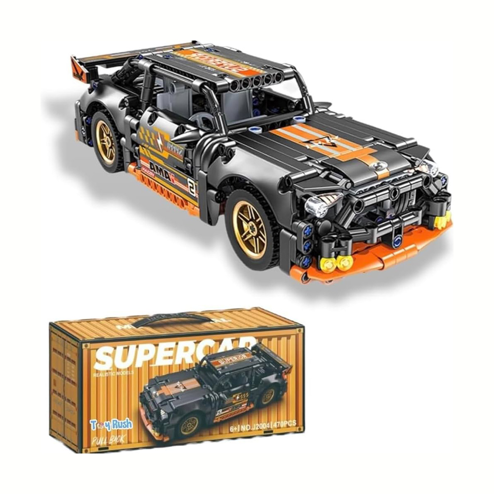 1:18 Supercar Building Blocks Model Kit