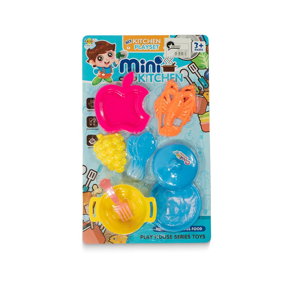 Mini Kitchen Playset Cooking Toy Set