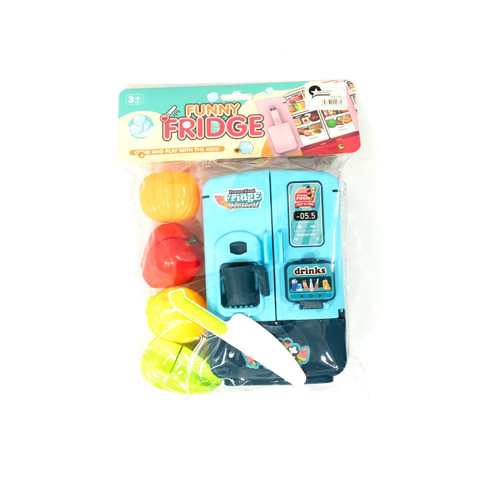 Pretend Play Kitchen Fridge Set