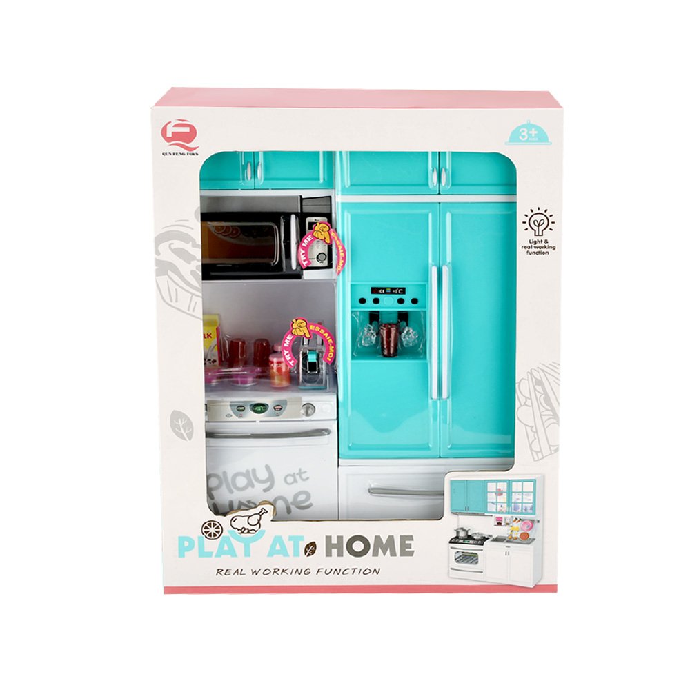 Play at Home Kitchen Doll Furniture Set