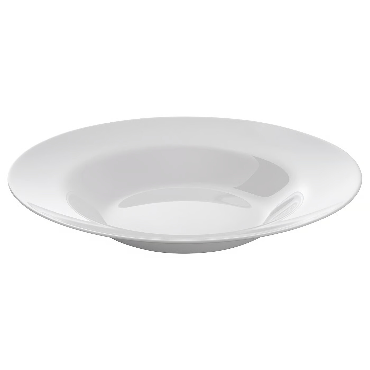 Ceramic Plate- White, 4 Pieces