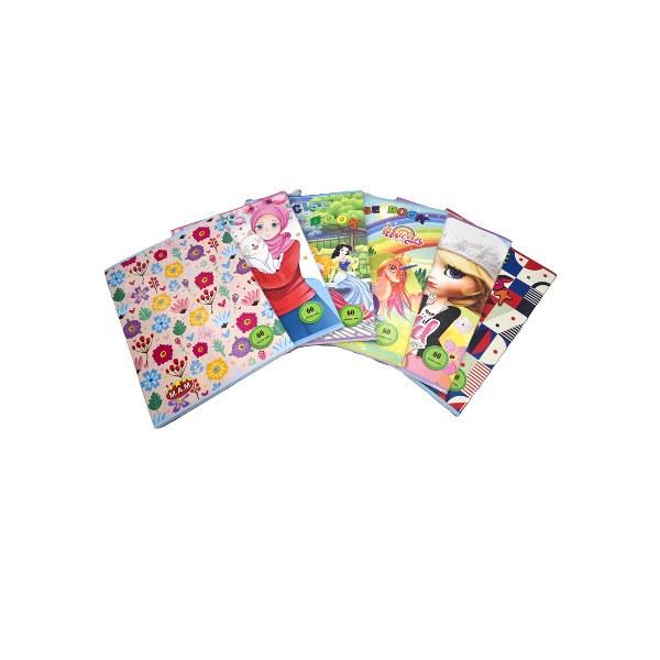 Notebook 60 SHEETS SQURE