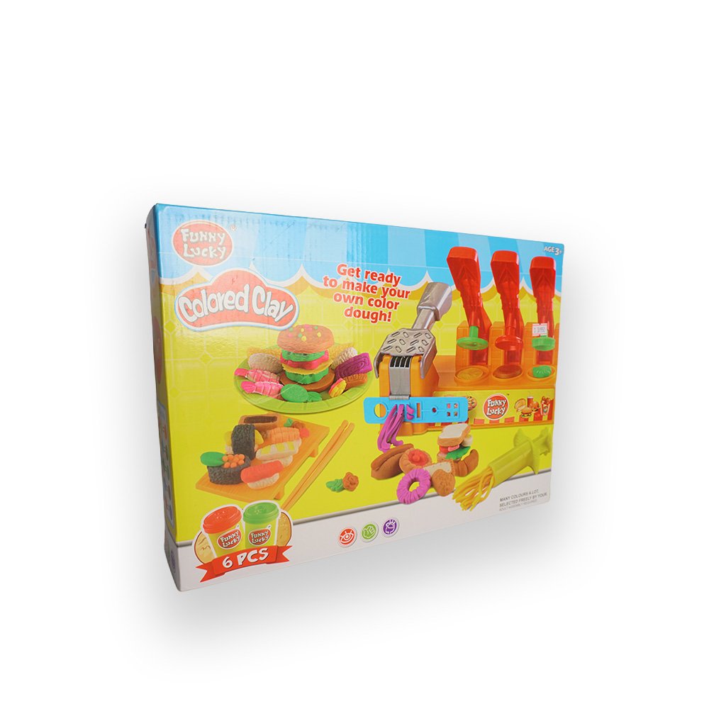 Colored Clay Noodle And Food Maker Set