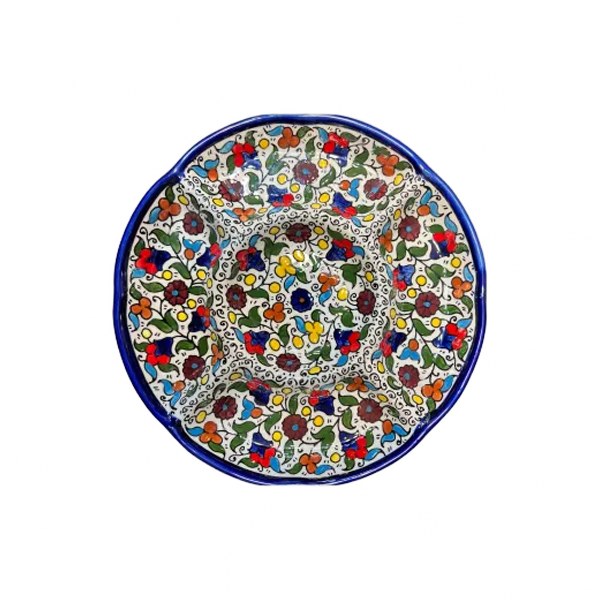 5-Compartment Serving Tray- Multi-Colored