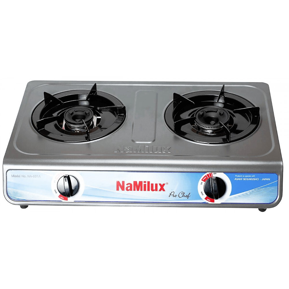 NaMilux 2 Burner Gas Stove