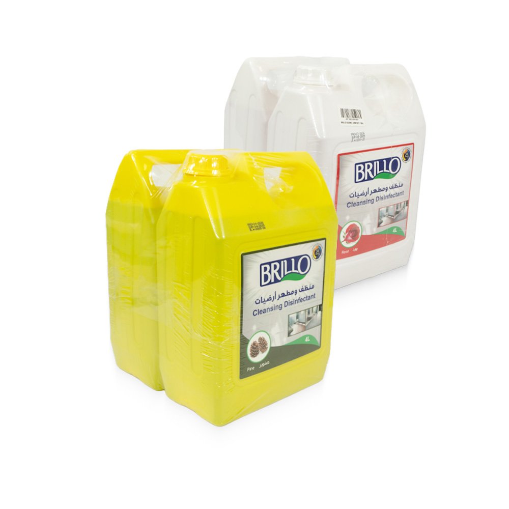 "Brillo Cleansing Disinfectant- Pine, 2 x 4 Liters"