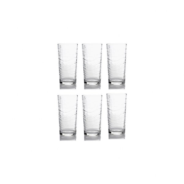 GLASS CUP 6 PIECES 290 ML