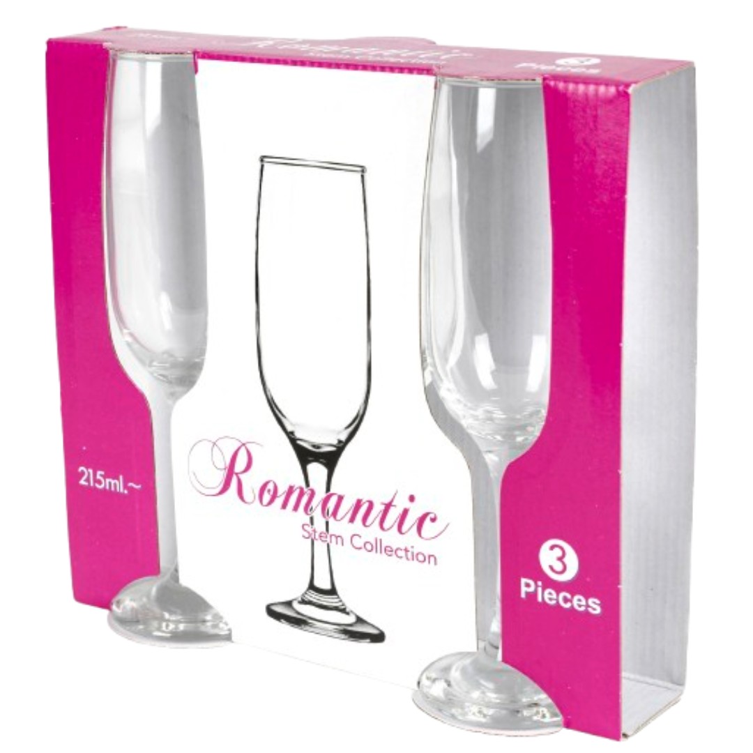 Romantic Stem Collection Set- 215Ml, 3 Pieces