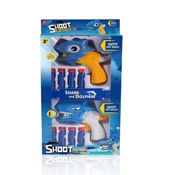 Shark and Dolphin Shoot Soft Bullet Gun