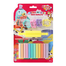 Kidday Clay Modelling Clay- 12 Pastel Colors