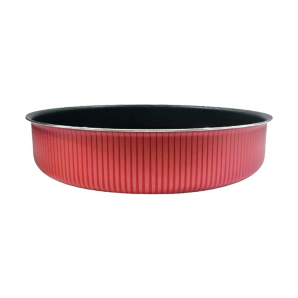 Nouval Stripy Round Oven Tray- 28Cm