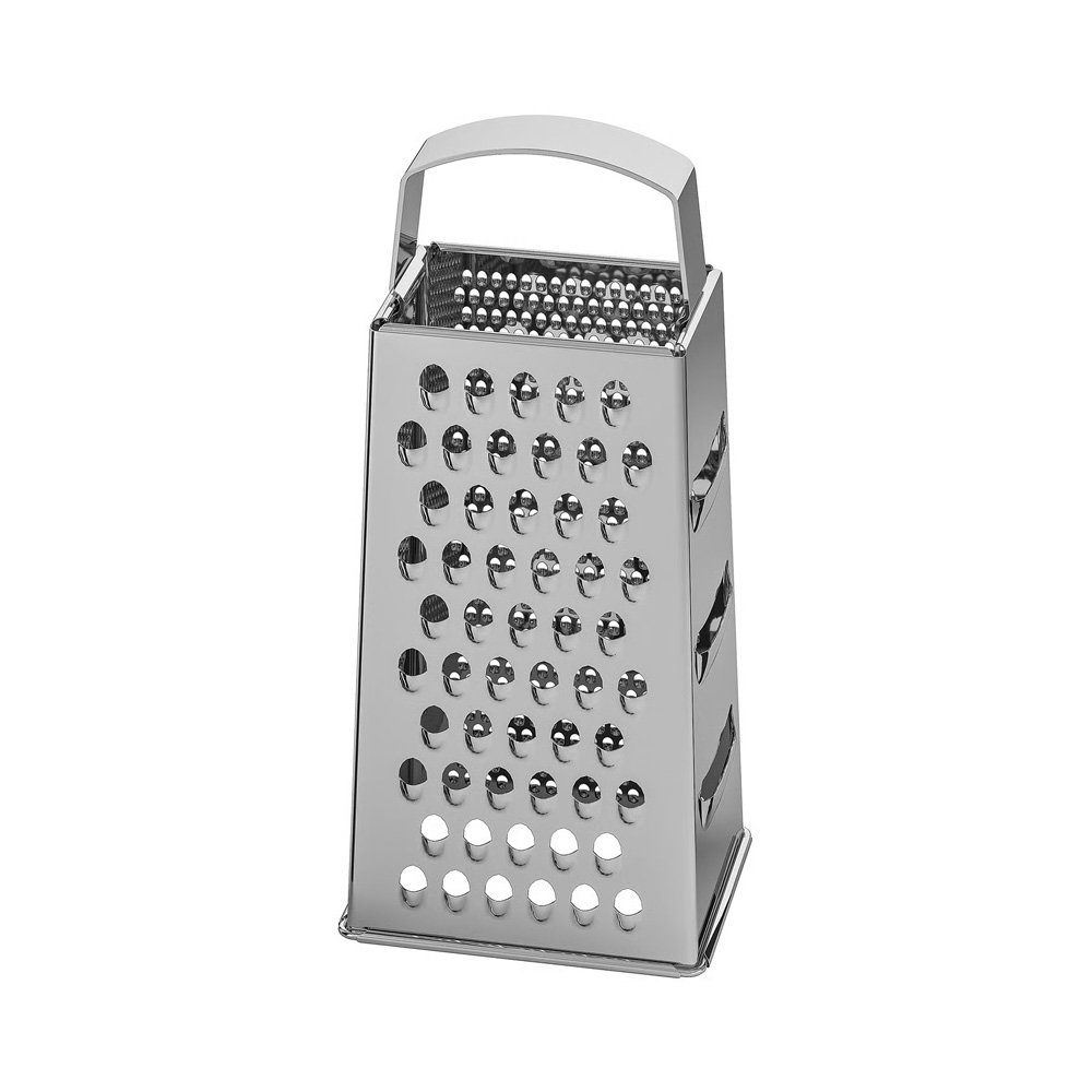 4-Sided Stainless Steel Grater- 9.5x6.5x11cm