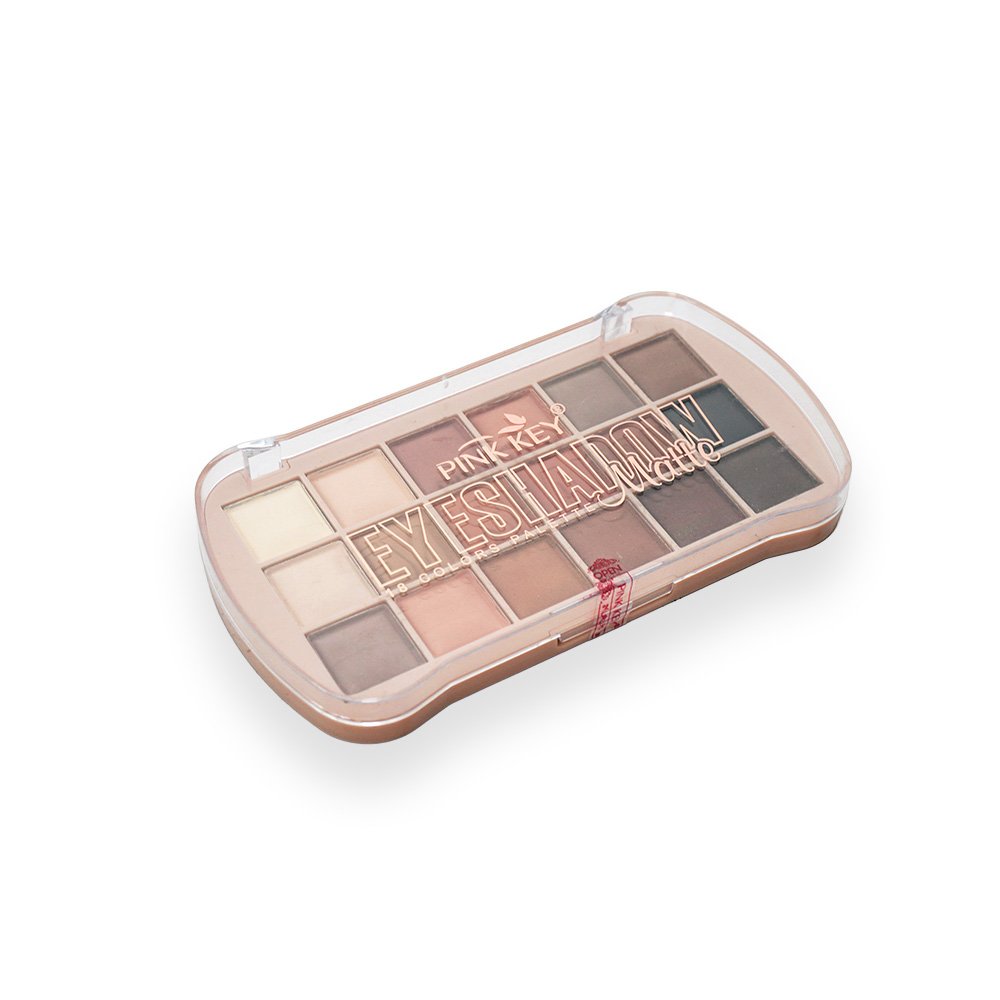 Pink Key Cosmetics 18 Color Matte Eyeshadow Palette