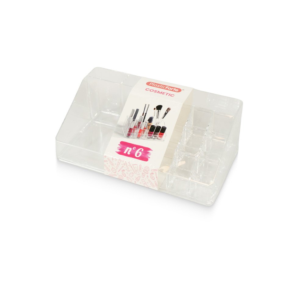 Plastic Forte Cosmetic Clear Tray- No.06