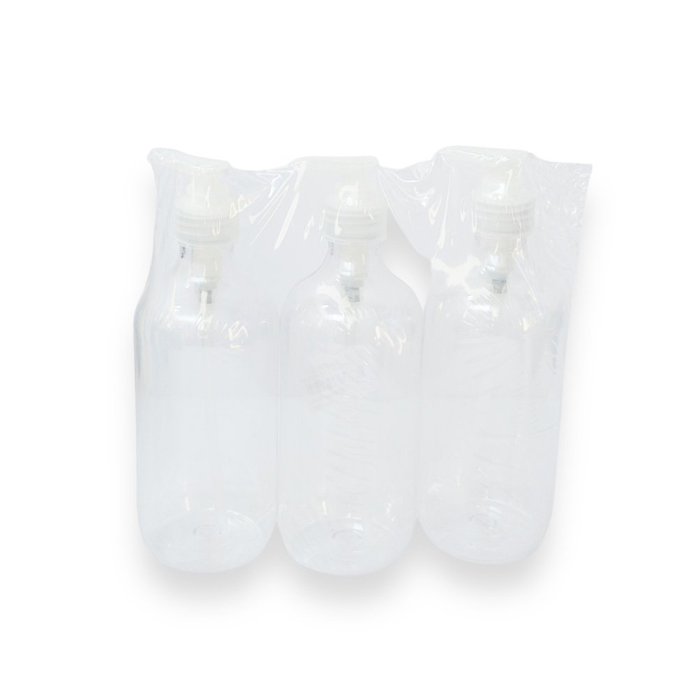 Empty Refillable Pump Bottles 500ml 3 Pieces