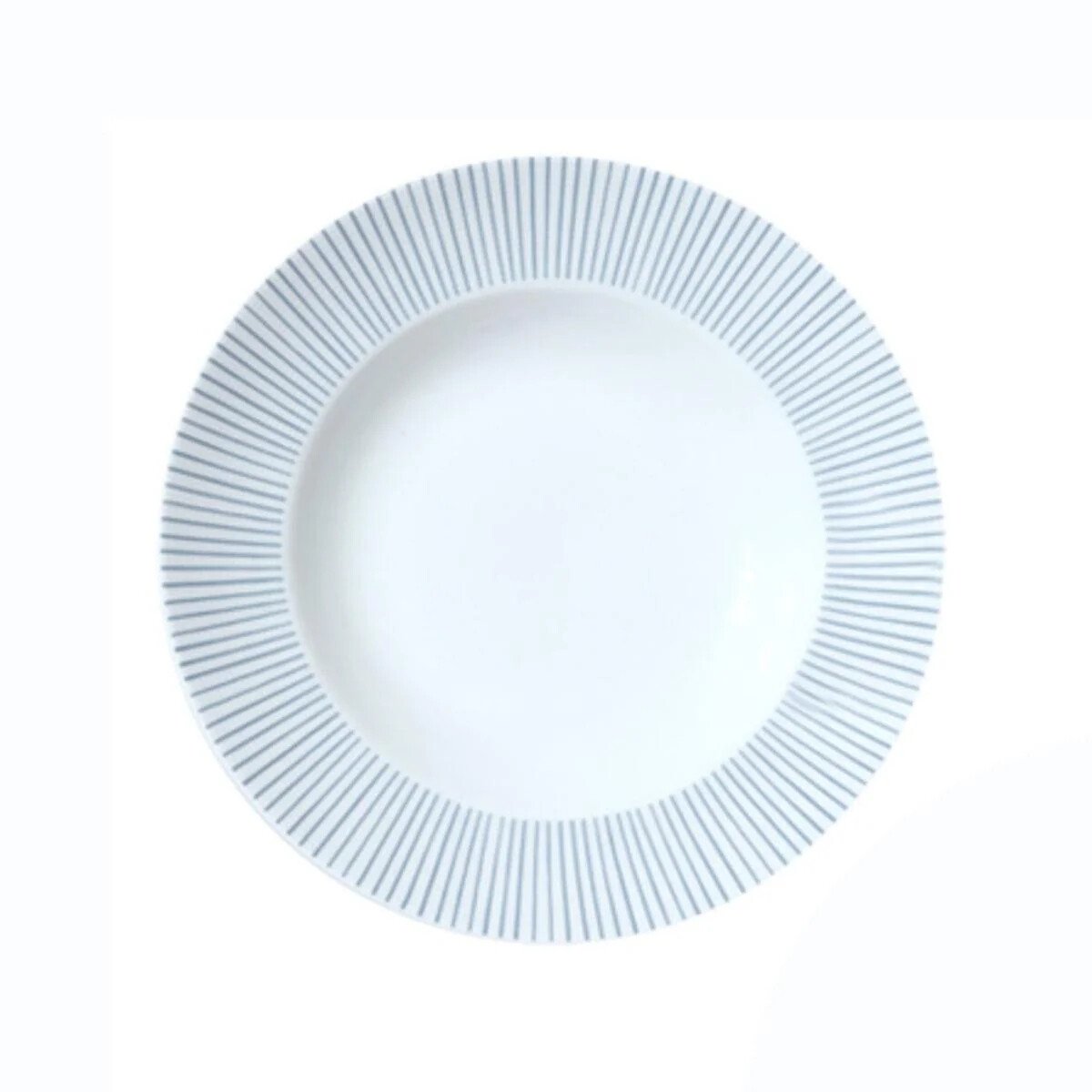 Round Flat Plate Set 8.5 Inches 5 Pieces