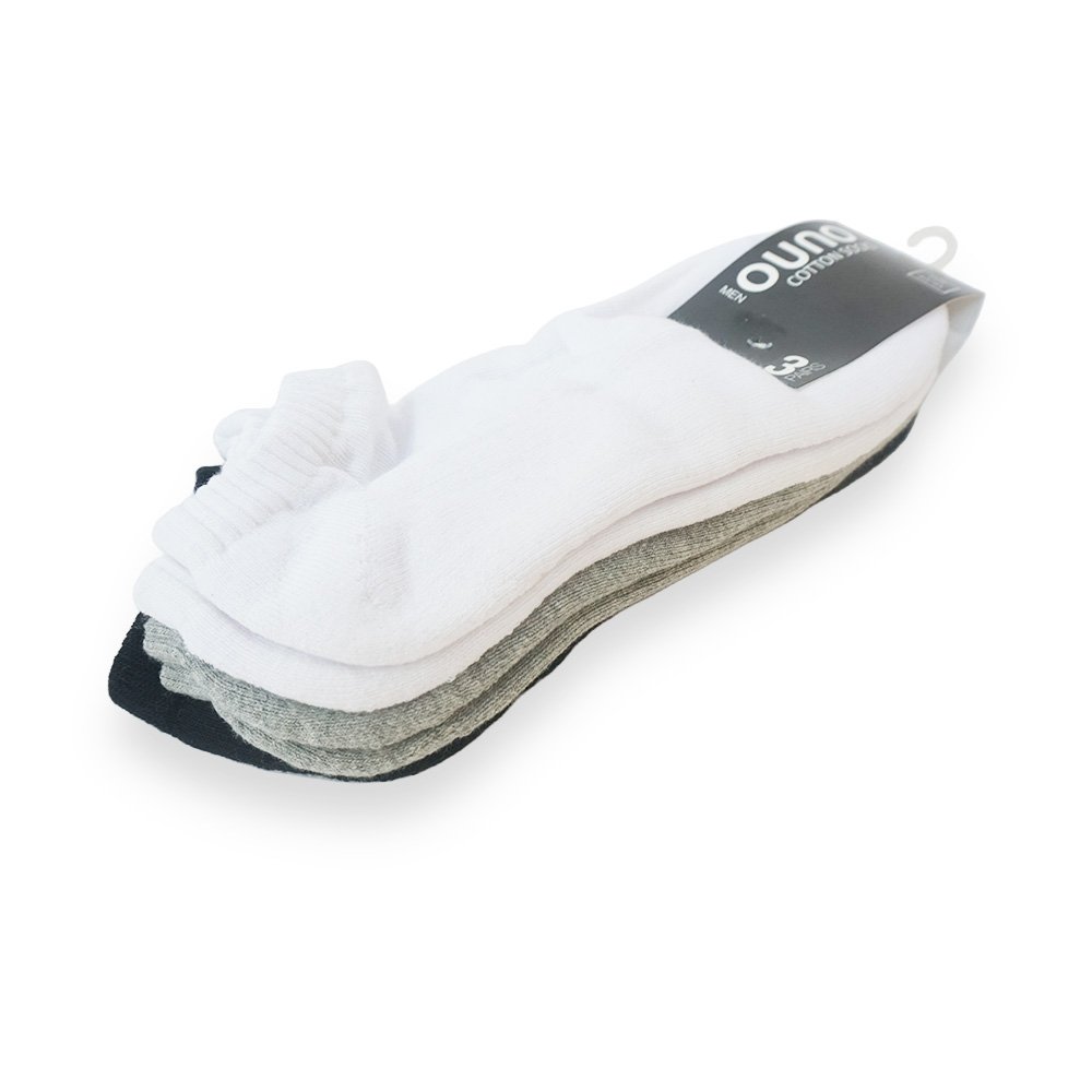 "Ouno Cotton Socks Set, Multicolor, 3 Pairs"