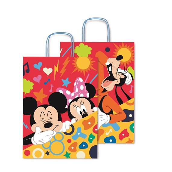 Mickey Mouse & Minie Mouse Paper Gift Bag- 36X12X46Cm