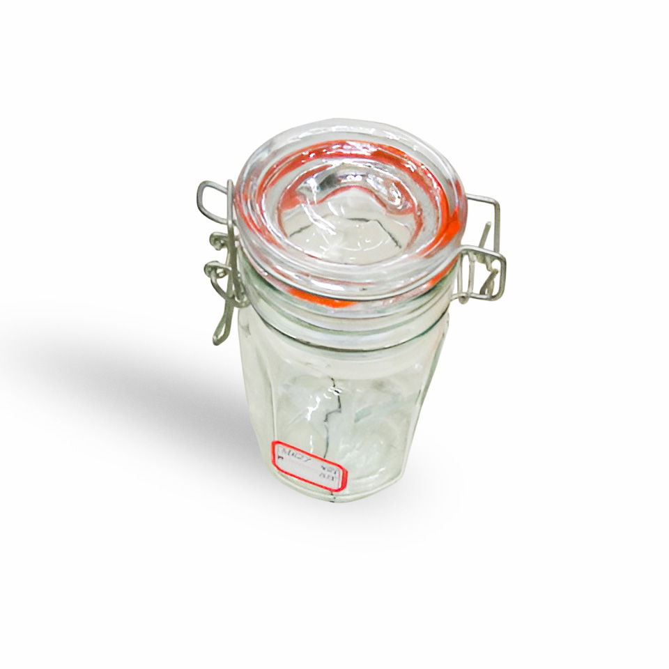 Glass Storage Jar with Clip-Top Lid