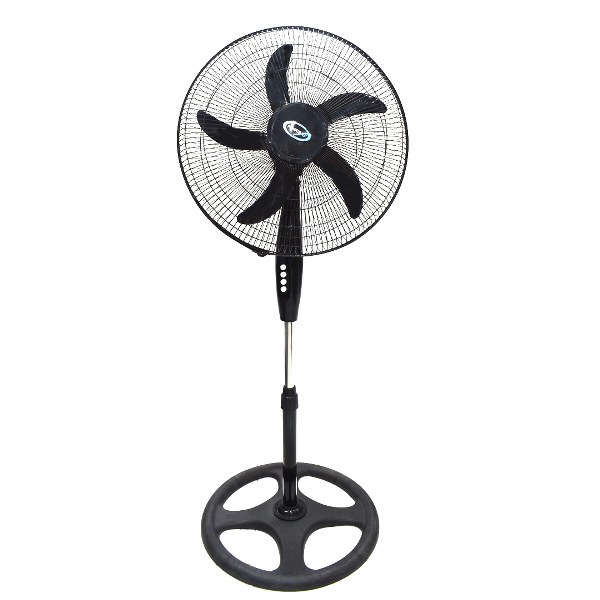 18inch electric floor fan black