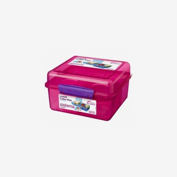 Sistema Lunch Cube Box With Yogurt Container ? Green