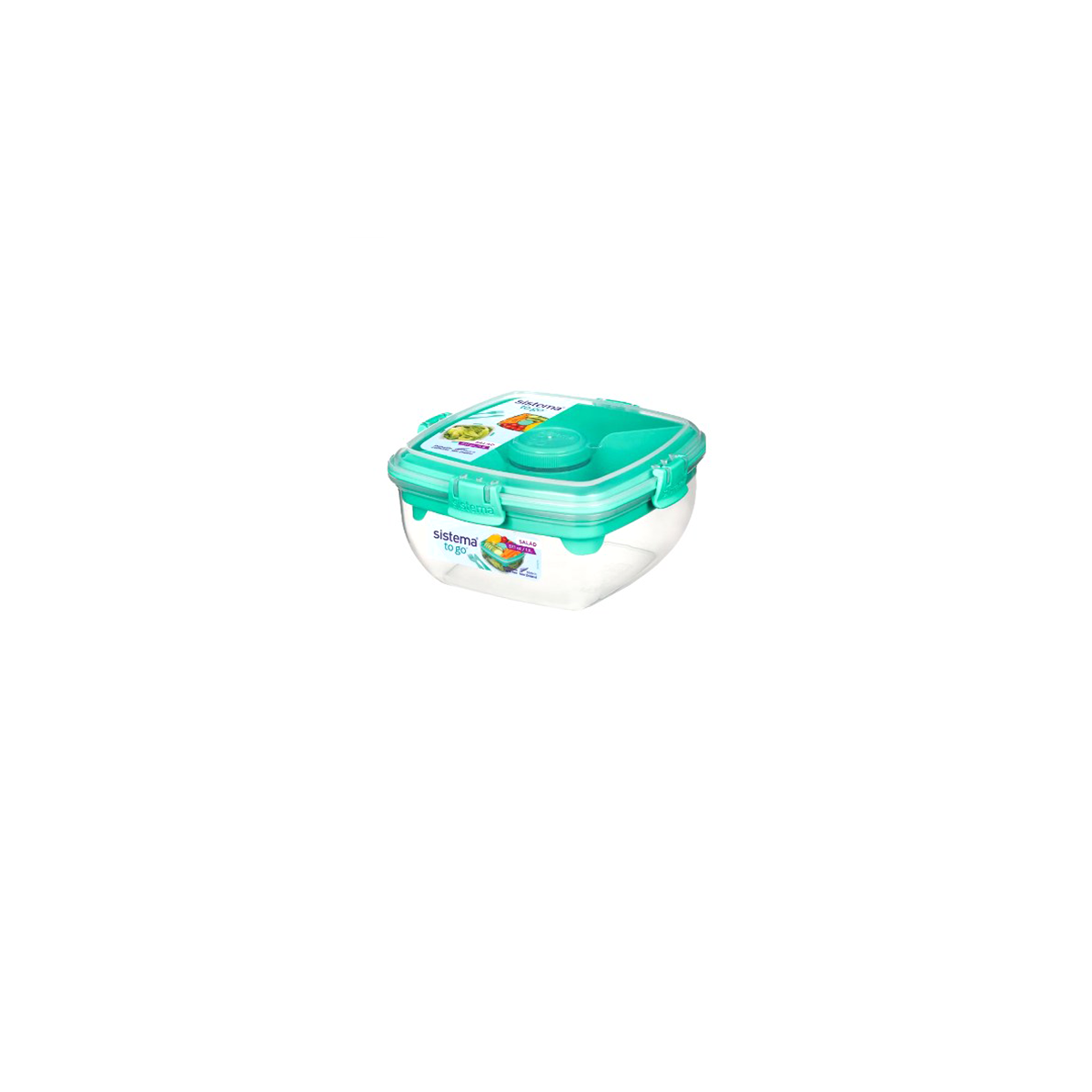 Sistema Lunch Box pp to go 3 Places 1,4, Various colors, 21731ZS Sistema Lunch Box pp to go 3 Places 1,4, Various colors, 21731ZS