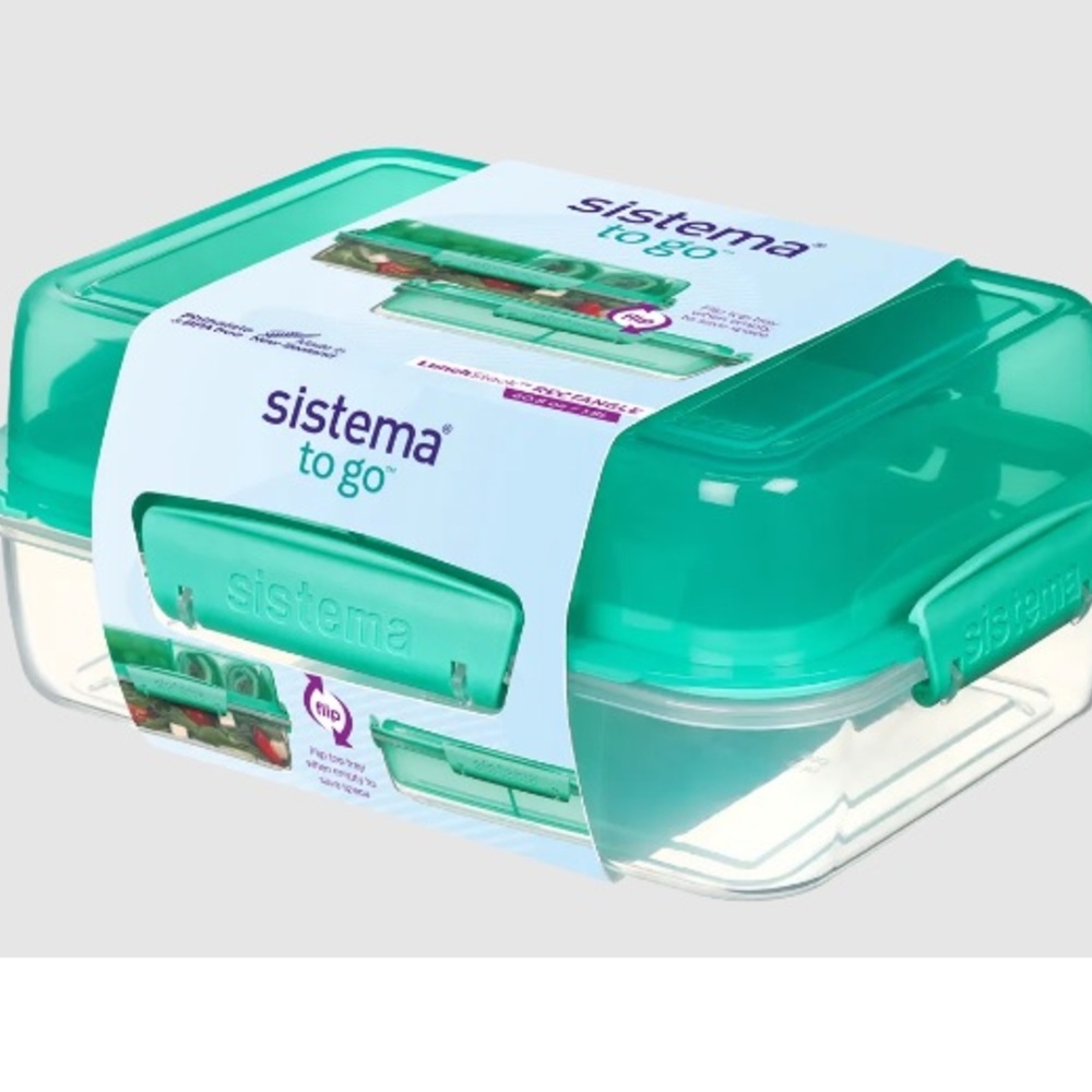 Sistema To Go Lunch Stack  Rectangle 1.8L