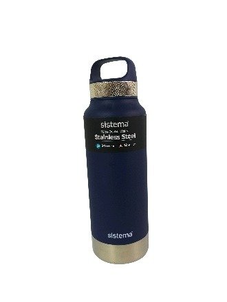 Sistema Water Bottle  Navy Blue   Sit076