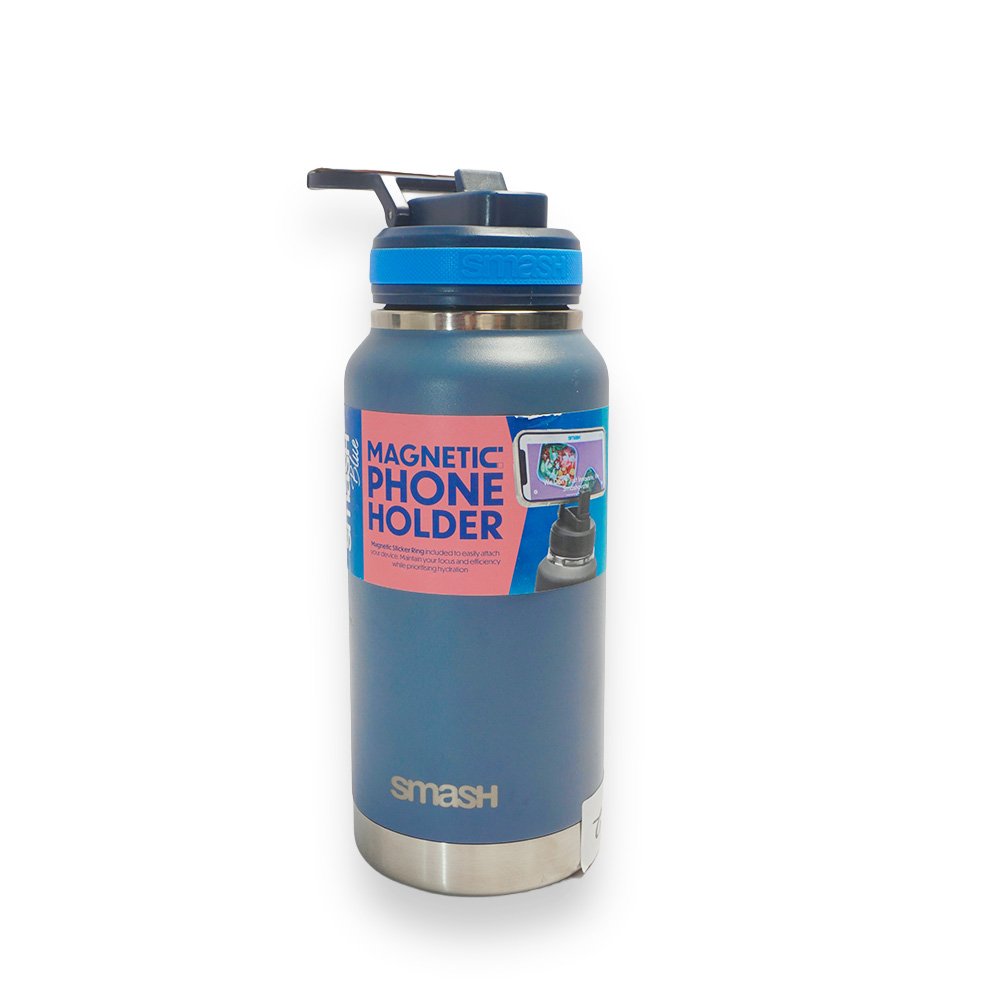 Smash Magnet Quencher Bottle Blue, 800ml