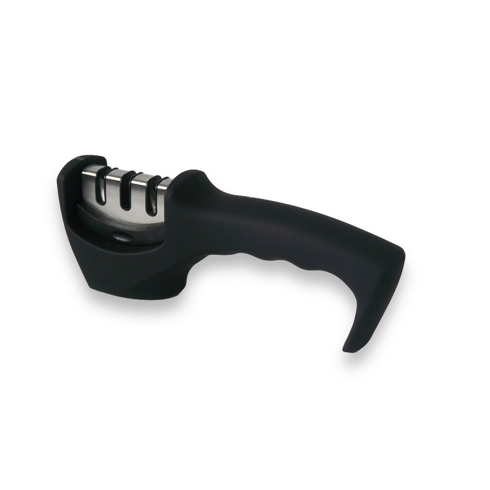 Knife Sharpner With Gripable Handle