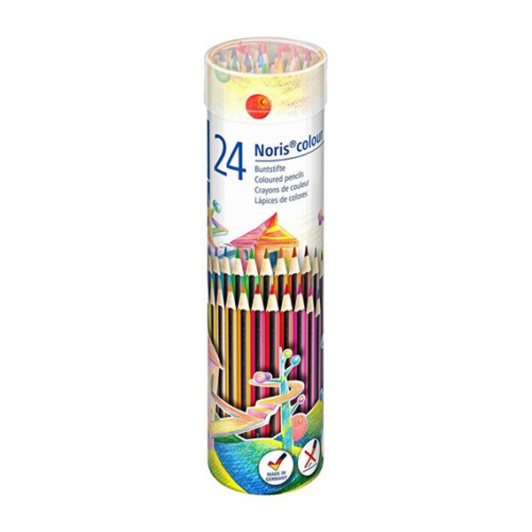Steadtler Noris Color Pencil- 24 Color Tube Pack