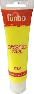 Funbo Acrylic Tube  21 Lemon Yellow 100Ml