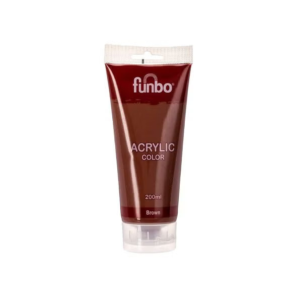 Funbo Acrylic Tube  82 Brown 100Ml