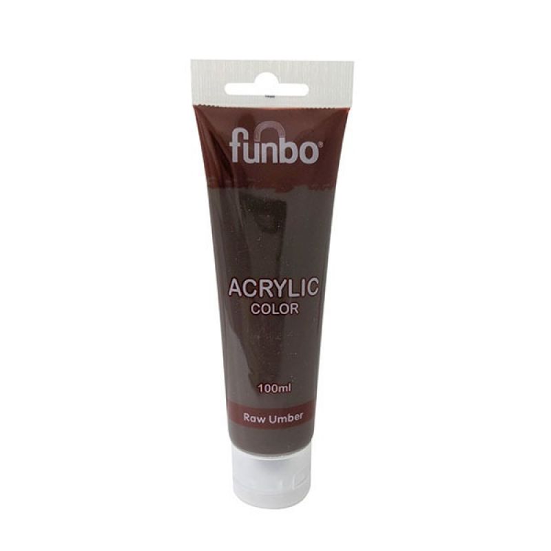 Funbo Acrylic Tube  85 Raw Umber 100Ml