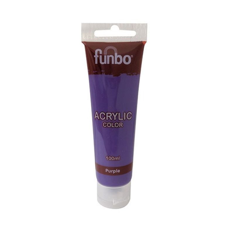 Funbo Acrylic Tube  95 Purple 100Ml