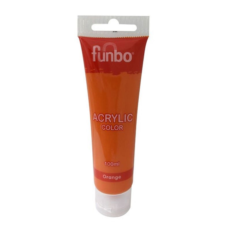 Funbo Acrylic Tube  313 Orange 100Ml