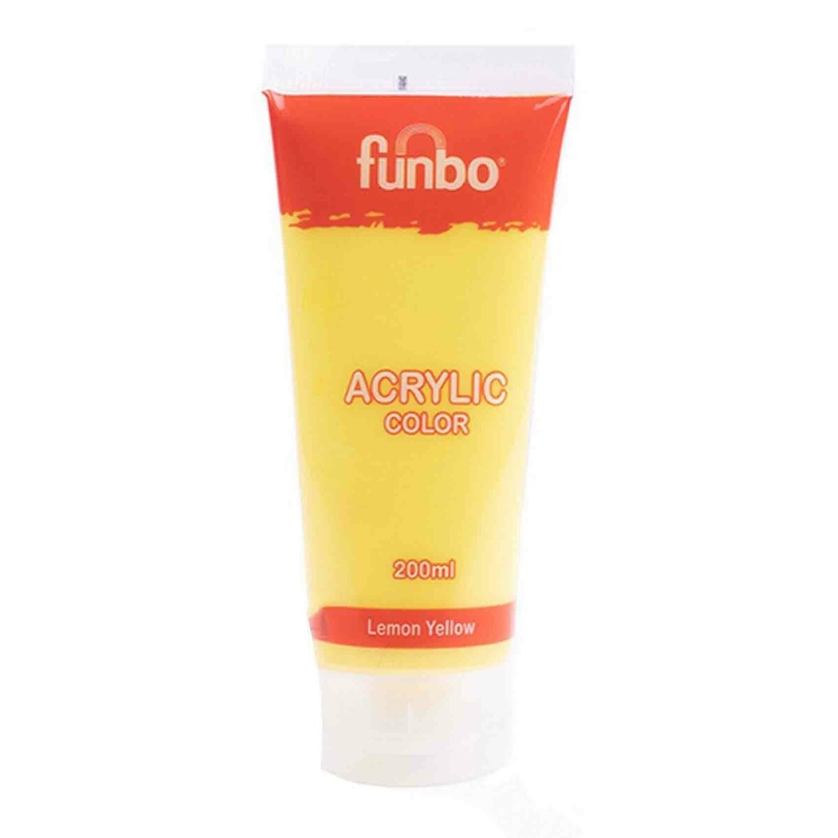 Funbo Acrylic Tube  21 Lemon Yellow 200Ml