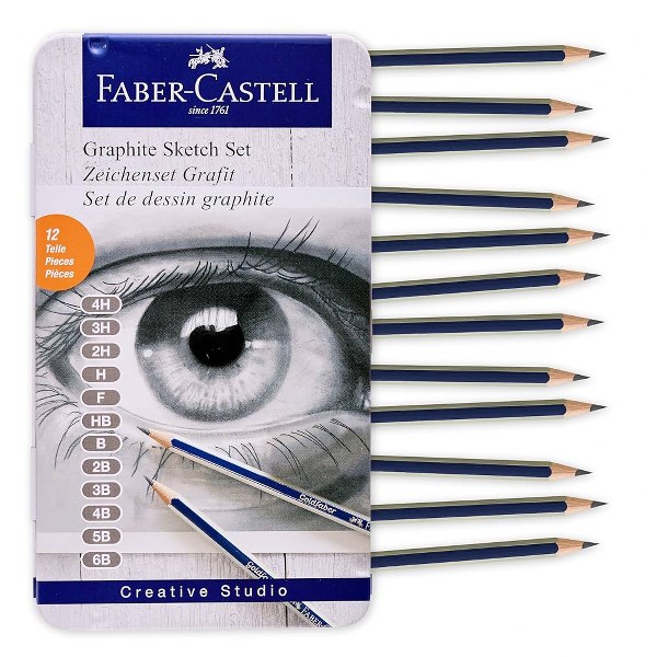 Faber Castell Graphite Sketch- 12pcs