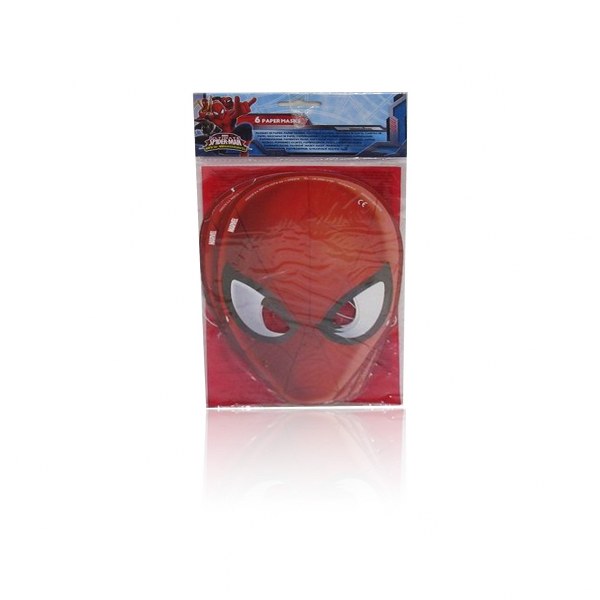 Spider-Man Paper Mask- 6 Pieces