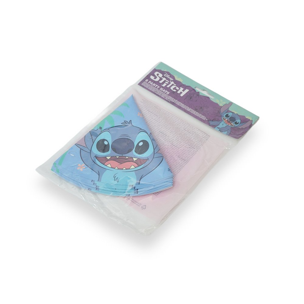 "Stitch Party Hat Set, 8 Pieces"