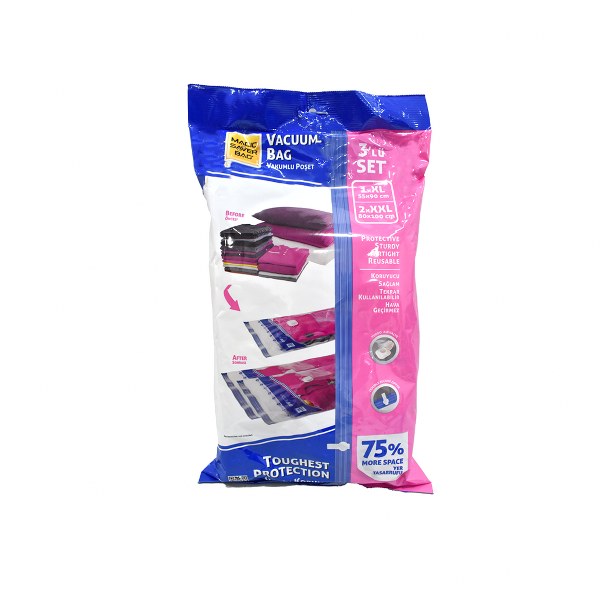 VACUUM BAG 3 PIECE SET PACKAGE