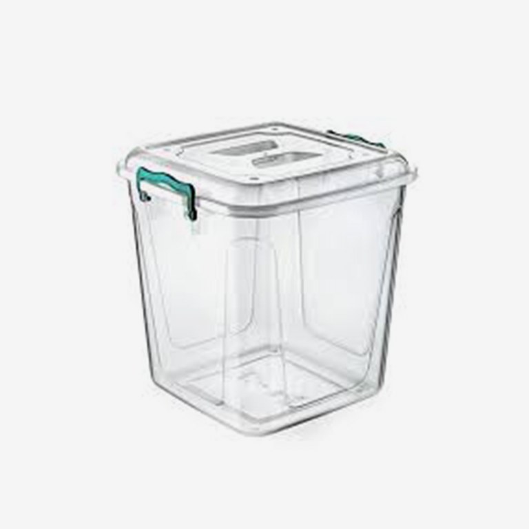 CLEAR PANTRY BOX  45.5*47.5*57.5cm (70)lt