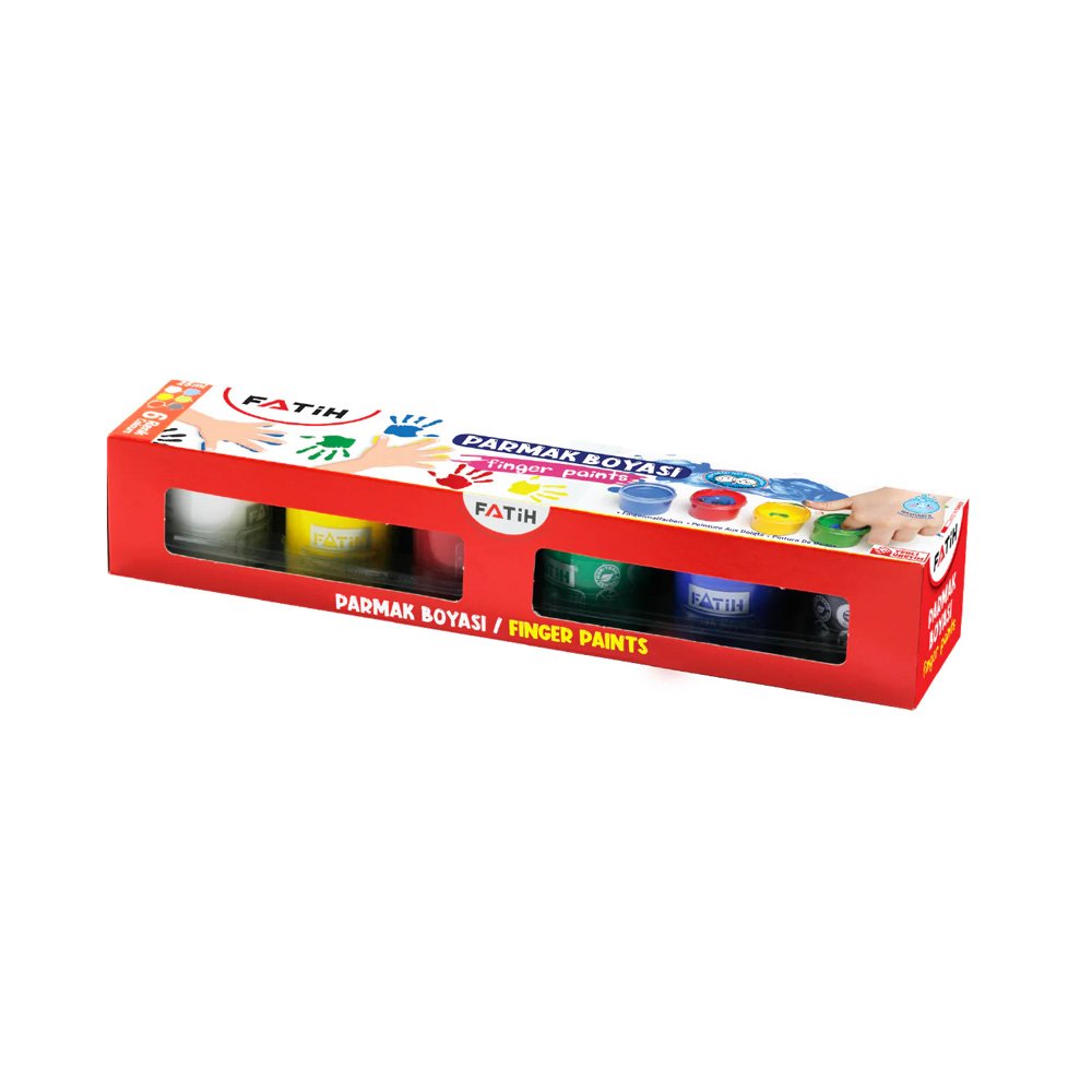 Fatih Finger Paint Set- 6 Colors