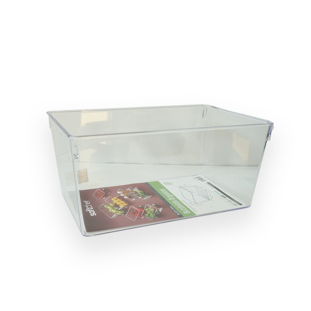 Softchef Clear Refrigerator Organizer With Lid 200x325x140cm