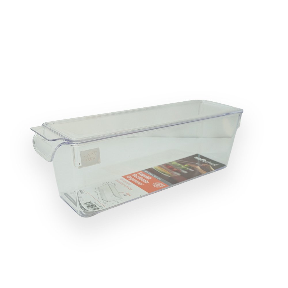 Softchef Clear Refrigerator Organizer With Lid 100x325x100.5cm